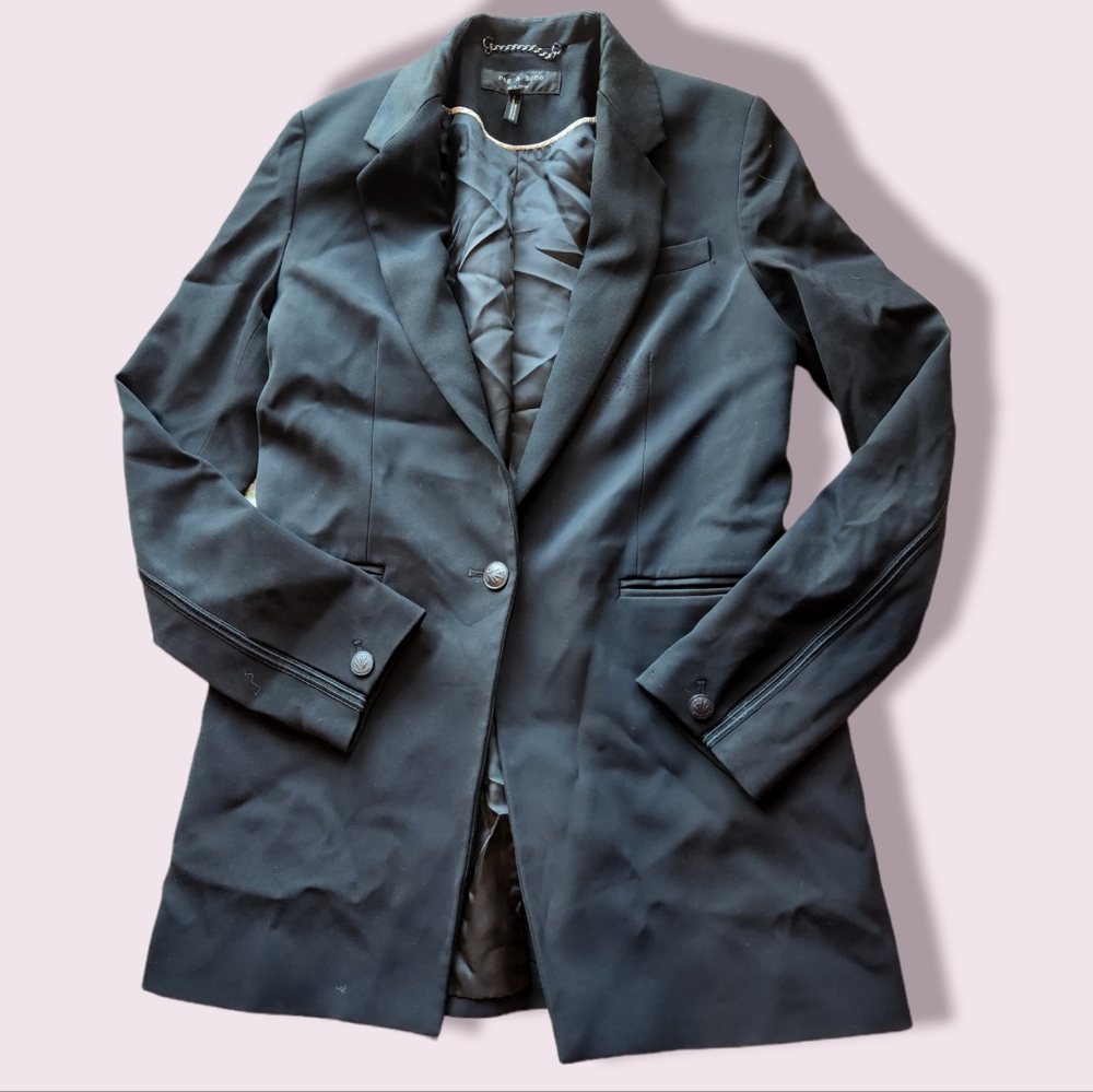 Rag & Bone classic black blazer